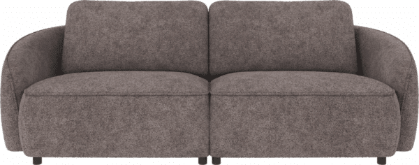Rowico Norris 3-personers sofa Anna polyester mørkegrå chenille-look FSC-mix H80ÃB226ÃD102 cm